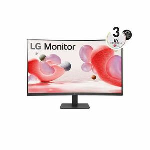 LG Ívelt VA monitor 31.5" 32MR50C-B, 1920x1080, 16: 9, 250cd/m2, 5... kép