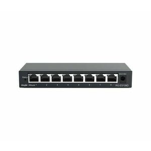 Reyee 8-Port unmanaged Switch, 8 10/100base-t Ethernet RJ45 Ports... kép