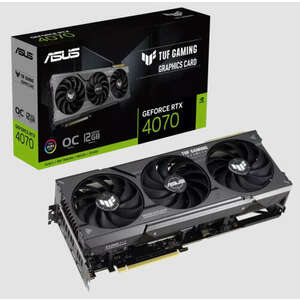 ASUS GeForce RTX 4070 12GB GDDR6X - TUF-RTX4070-O12G-GAMING video... kép