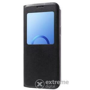 Samsung Galaxy S9 View Window Leather case black kép