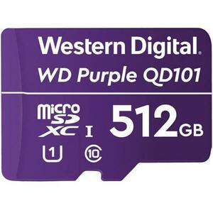 microSDXC WD Purple SC QD101 512GB C10 WDD512G1P0C kép