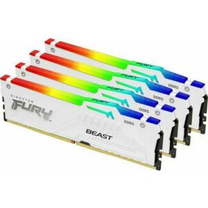 FURY Beast RGB 64GB (4x16GB) DDR5 5600MHz KF556C40BWAK4-64 kép