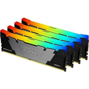 FURY Renegade RGB 128GB (4x32GB) DDR4 3200MHz KF432C16RB2AK4/128 kép