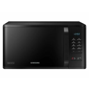 Samsung MW3500K mikrohullámú sütő Quick Defrost funkcióval, 23L (MS23K3513AK/EO) fekete kép