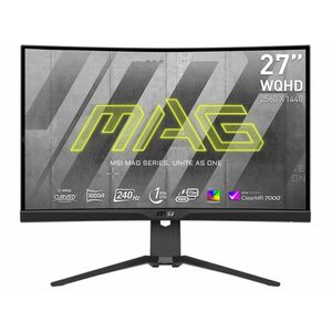 MSI MAG 275CQRXF QHD Rapid VA 240Hz gaming monitor (9S6-3CD54T-001) kép