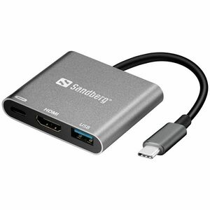 Sandberg USB-C Mini Dock HDMI+USB (136-00) kép