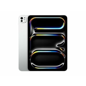 Apple 11 iPad Pro (M4) WiFi 512GB, Standard glass - Ezüst (MVVD3HC/A) kép