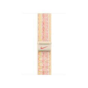 Apple Watch 41mm-es Nike sportpánt (MUJW3ZM/A) csillagfény/rózsaszín kép