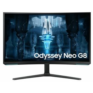 SAMSUNG Odyssey Neo G8 G85NB 32 UHD VA 240Hz Ívelt Gaming monitor (LS32BG850NPXEN) fehér kép