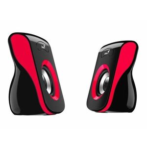 Genius SP-Q180 USB hangszóró fekete-piros kép