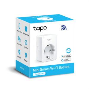 Okos dugalj, Wi-Fi, TP-LINK, "Tapo P100" kép