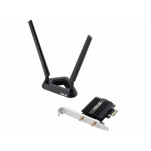 ASUS AX3000 Dual-Band WiFi 6 (802.11ax), Bluetooth 5.0 Adapter PCI-E Bővítőkártya (PCE-AX58BT) kép