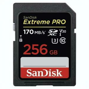 SDXC Extreme Pro 256GB UHS-1/C10/U3/V30 SDSDXXY-256G-GN4IN/183532 kép