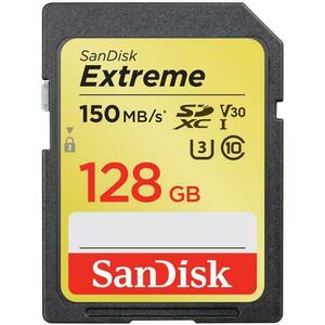 SDXC Extreme Card 128GB V30v/UHS-I/U3 SDSDXV5-128G-GNCIN/ 183525 kép