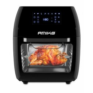 Amiko A80 forrólevegős sütő és grill, 1700W, 12 liter kép