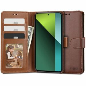 Tech-Protect Wallet könyv tok Xiaomi Redmi Note 13 Pro 5G / Poco X6 5G, barna kép