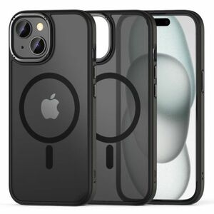 Tech-Protect Magmat MagSafe tok iPhone 15, fekete kép