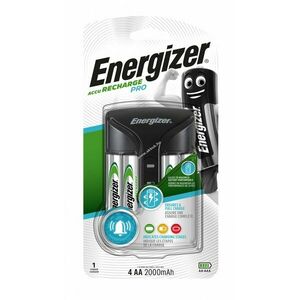 Energizer Pro akku töltő + 4db Energizer AA 2000mAh ready to Use akku - Kiárusítás! kép