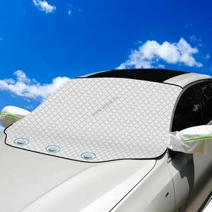 Napvédő autó szélvédő borítás 3 mágnessel kép