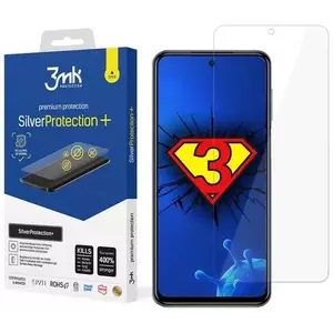 KIJELZŐVÉDŐ FÓLIA 3MK Silver Protect+ Xiaomi Redmi Note 10 Pro, Wet-mounted Antimicrobial film (5903108360449) kép