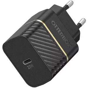 Töltő Otterbox EU Wall Charger 20W - 1X USB-C 20W USB-PD black (78-80348) kép