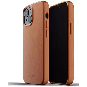 Tok MUJJO Full Leather Case for iPhone 13 mini - Tan (MUJJO-CL-019-TN) kép