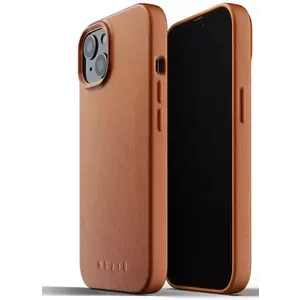 Tok MUJJO Full Leather Case for iPhone 13 - Tan (MUJJO-CL-021-TN) kép