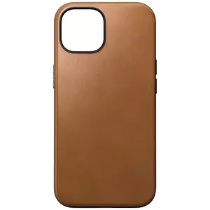 Tok Nomad Modern Leather Case, english tan - iPhone 15 (NM01606185) kép
