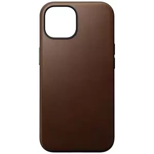 Tok Nomad Modern Leather Case, brown - iPhone 15 (NM01605485) kép