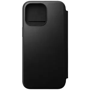 Tok Nomad Modern Leather Folio, black - iPhone 15 Pro Max (NM01632085) kép