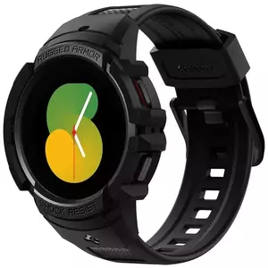 Tok Spigen Rugged Armor Pro, black - Samsung Galaxy Watch5/Watch4 44mm (ACS03830) kép
