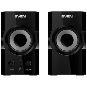 Hangszóró SVEN SPS-606 6W speakers (black) kép