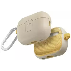 Tok UNIQ Clyde Lock Case AirPods Pro 2 (2022/2023) ivory-canary yellow (UNIQ-AIRPODSPRO2-CLYIVYCYEL) kép