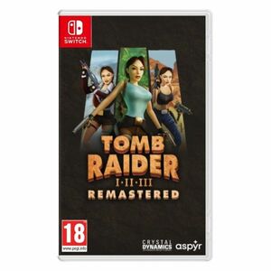 Tomb Raider I-III Remastered Starring Lara Croft - Switch kép
