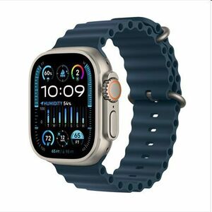 Apple Watch Ultra 2 GPS + Cellular, 49mm Titanium Case Kék Ocean szíjjal kép