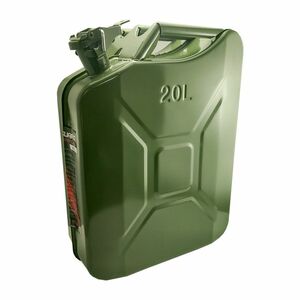 Üzemanyagkanna - fém - 20 L - zöld kép