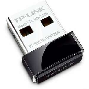 TP-LINK USB WiFi adapter, mini, 150 Mbps, TP-LINK "TL-WN725N" kép