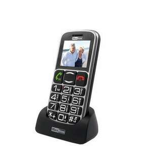 Maxcom MM462BB Mobiltelefon extra nagy gombokkal, vészhívóval - fekete kép