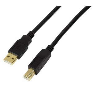 Logilink USB 2.0 AM/BM aktív ismétlő kábel, 20m kép