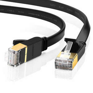 Ugreen 11260 hálózati kábel Fekete 1 M Cat7 U/FTP (STP) kép