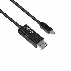 CLUB3D cac-1557 USB C Displayport 1.4 Fekete kép