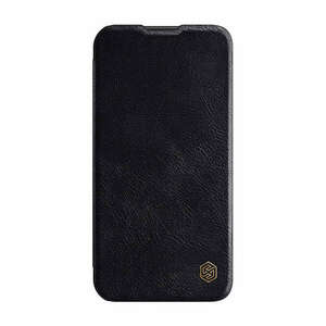Nillkin Qin Pro Leather Case for iPhone 14 Pro (Black) kép