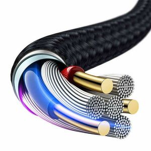 USB to Lightning cable, Mcdodo CA-7441, 1.2m (black) kép