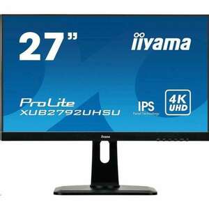 iiyama ProLite XUB2792UHSU-B1 LED display 68, 6 cm (27") 3840 x 21... kép