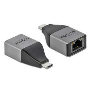 Delock USB Type-C adapter Gigabit LAN 10/100/1000 Mbps kompakt ki... kép