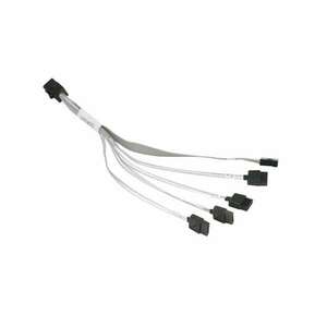 SuperMicro MiniSAS HD - 4 SATA kábel 20cm (CBL-SAST-0664) (CBL-SA... kép