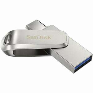 STICK 1TB USB 3.1 SanDisk Ultra Dual Drive Luxe Type-C Silver (SD... kép