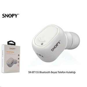 Rampage SN-BT155 Bluetooth mikrofonos fülhallgató fehér (33384) kép