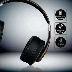 V-TAC Bluetooth fejhallgató, barna - SKU 7732 kép