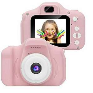 Agfaphoto Realikids Mini fényképezőgép Rózsaszín 2.0'' LCD képern... kép